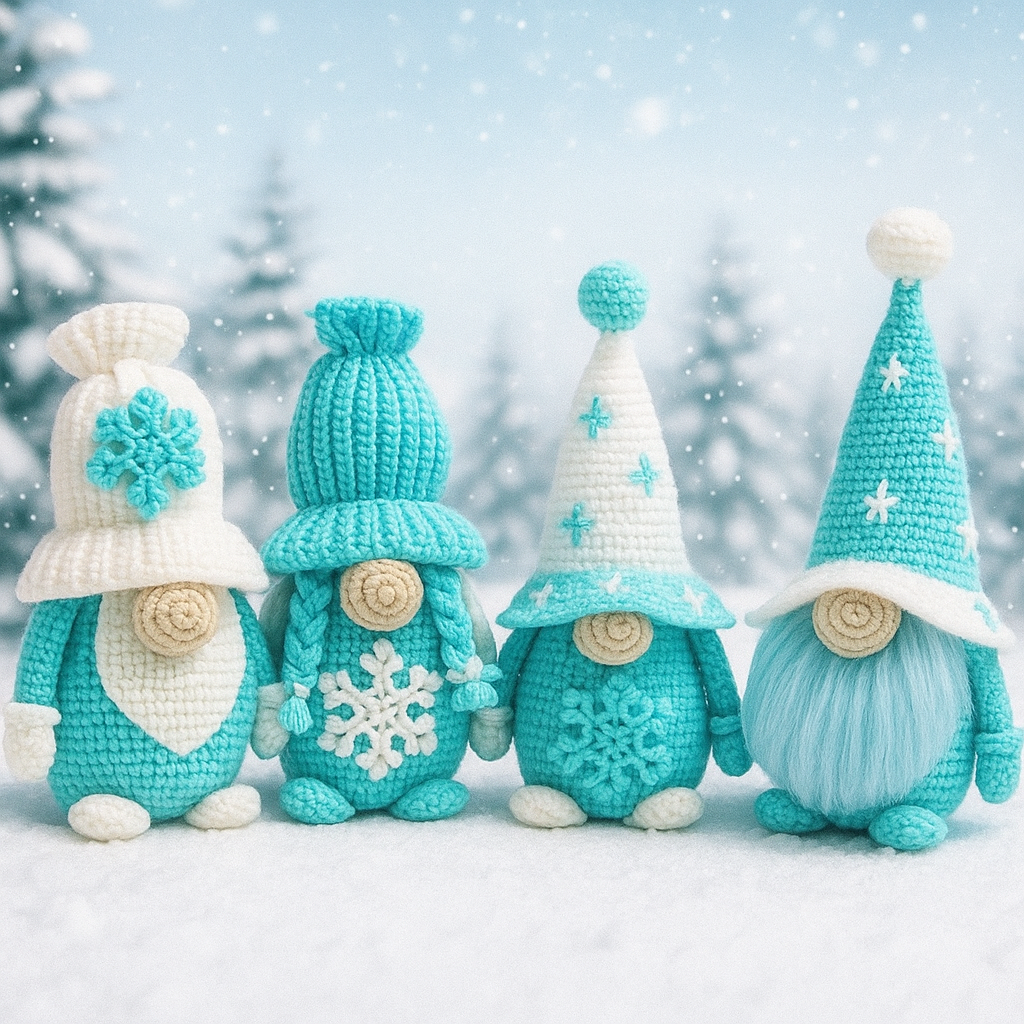 Winter Gnome Crochet Pattern