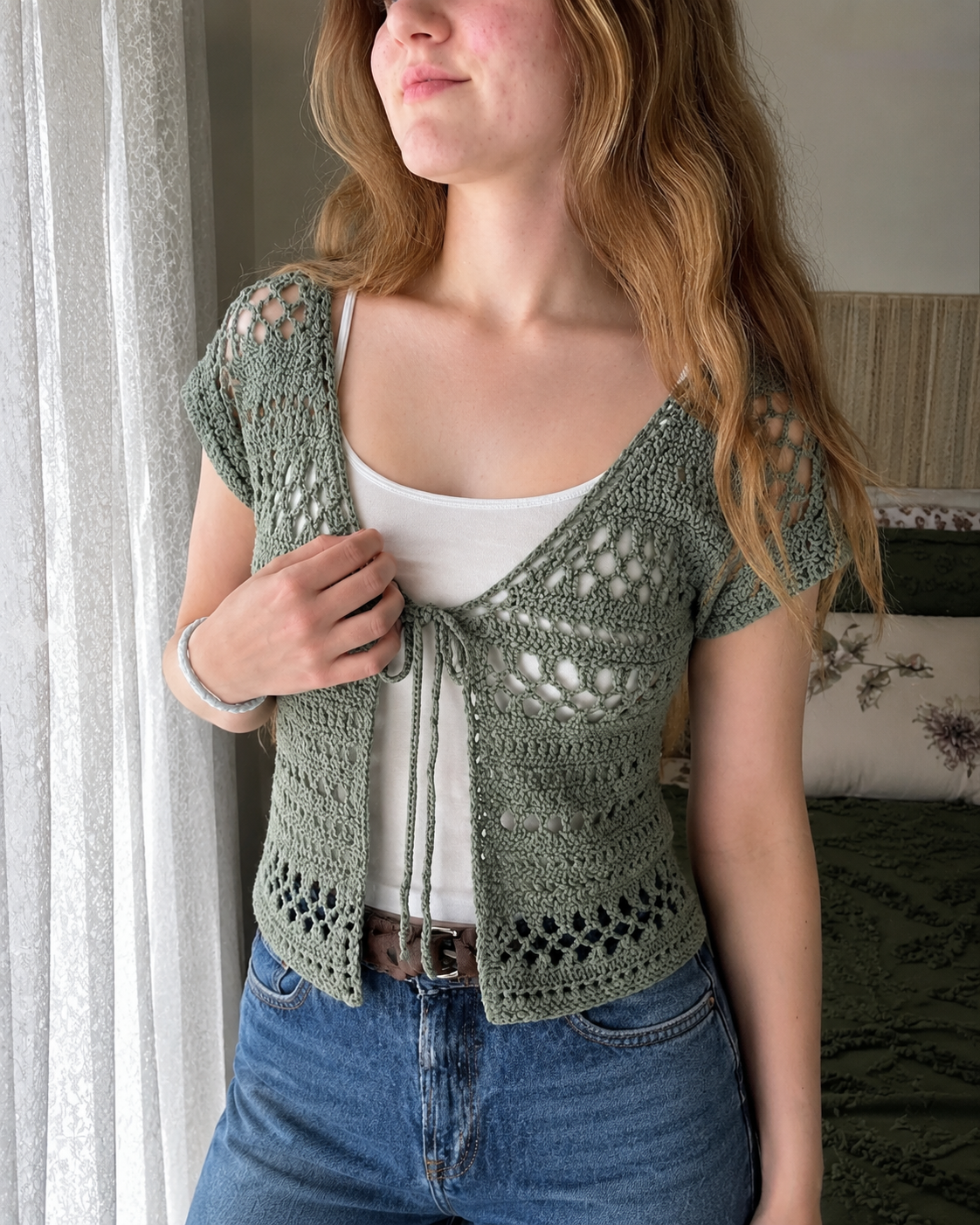 Breezy Layers Crochet Cardigan Pattern