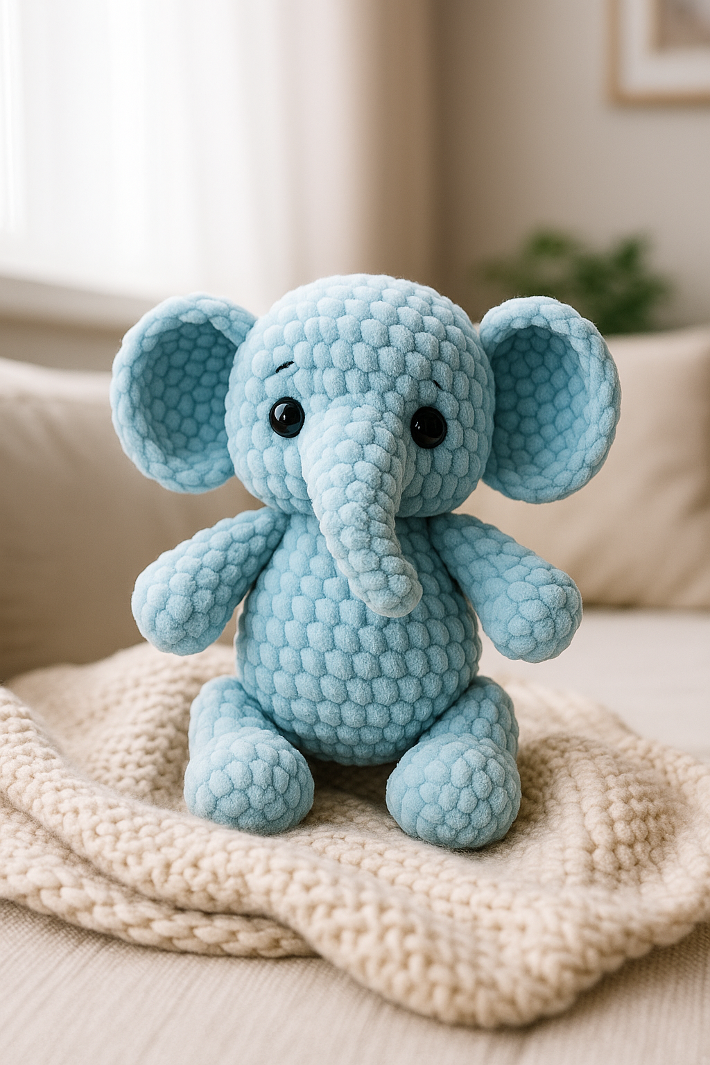 Cute Elephant Crochet Pattern