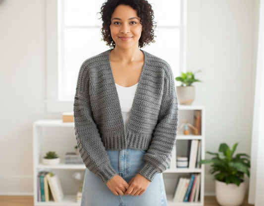 Doveport Cozy Cardigan Crochet Pattern