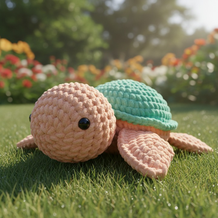 Chunky Sea Turtle Crochet Pattern