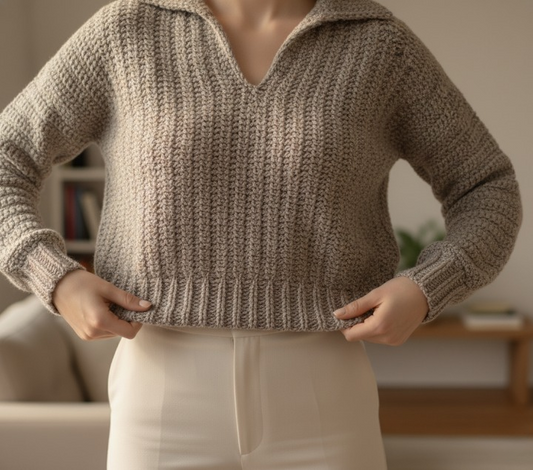 Cozy Breeze Sweater Crochet Pattern