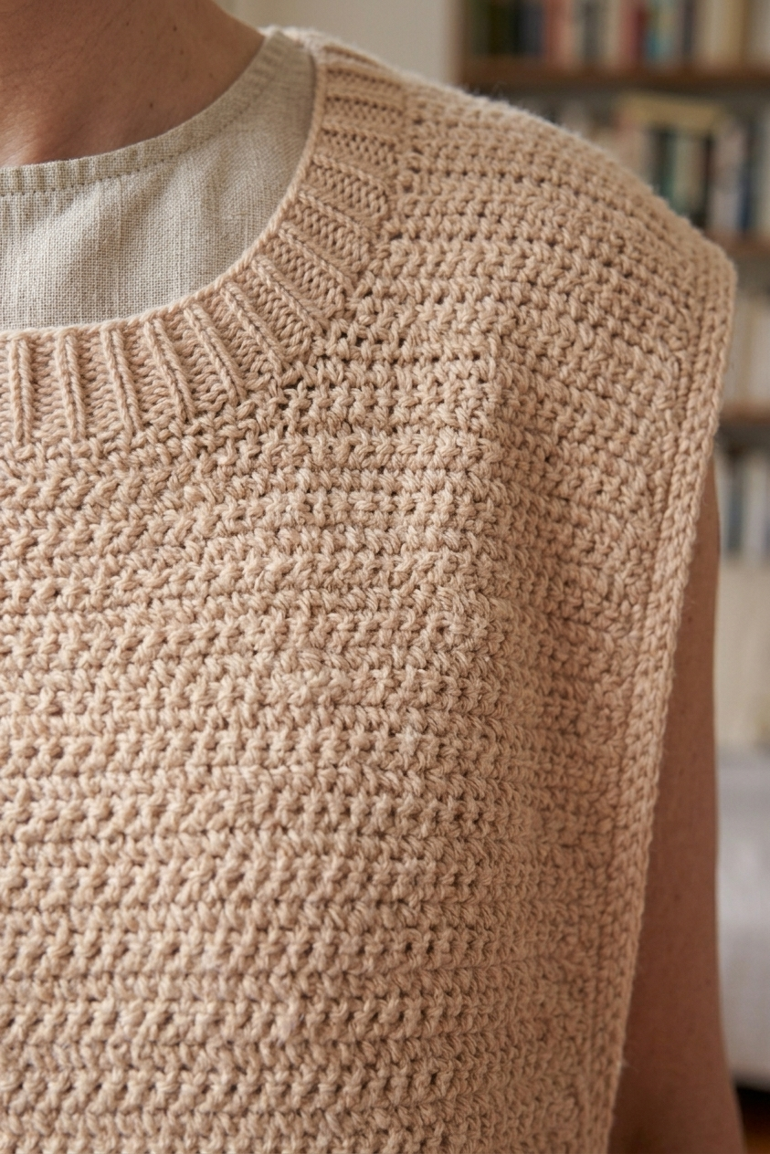 Everwood Crochet Vest Pattern