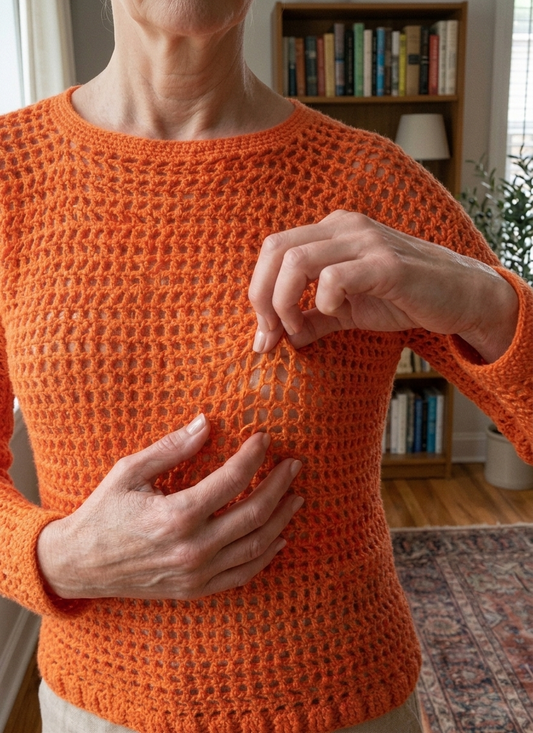 Breezy Haven Crochet Sweater Pattern
