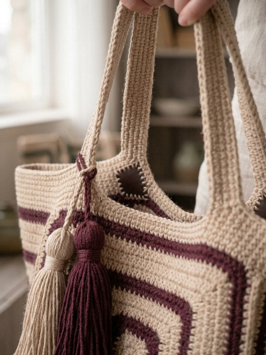 Harmony Granny Tote Bag Crochet Pattern