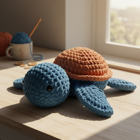 Chunky Sea Turtle Crochet Pattern