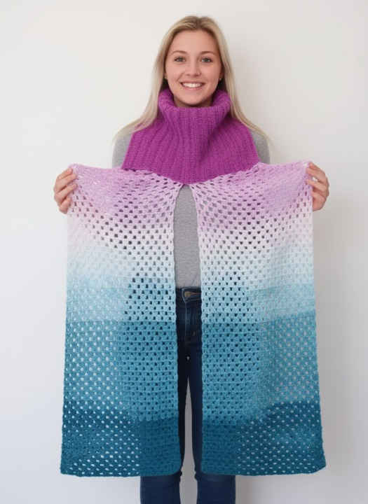 SIERRA Hooded Scarf