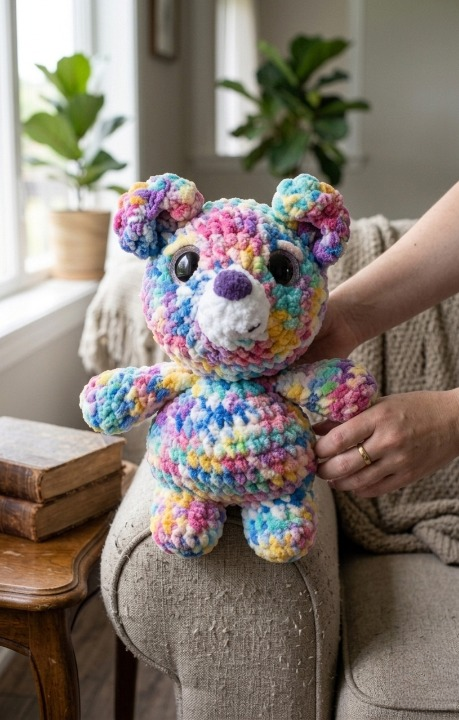 Woodland Teddy Bear Crochet Pattern