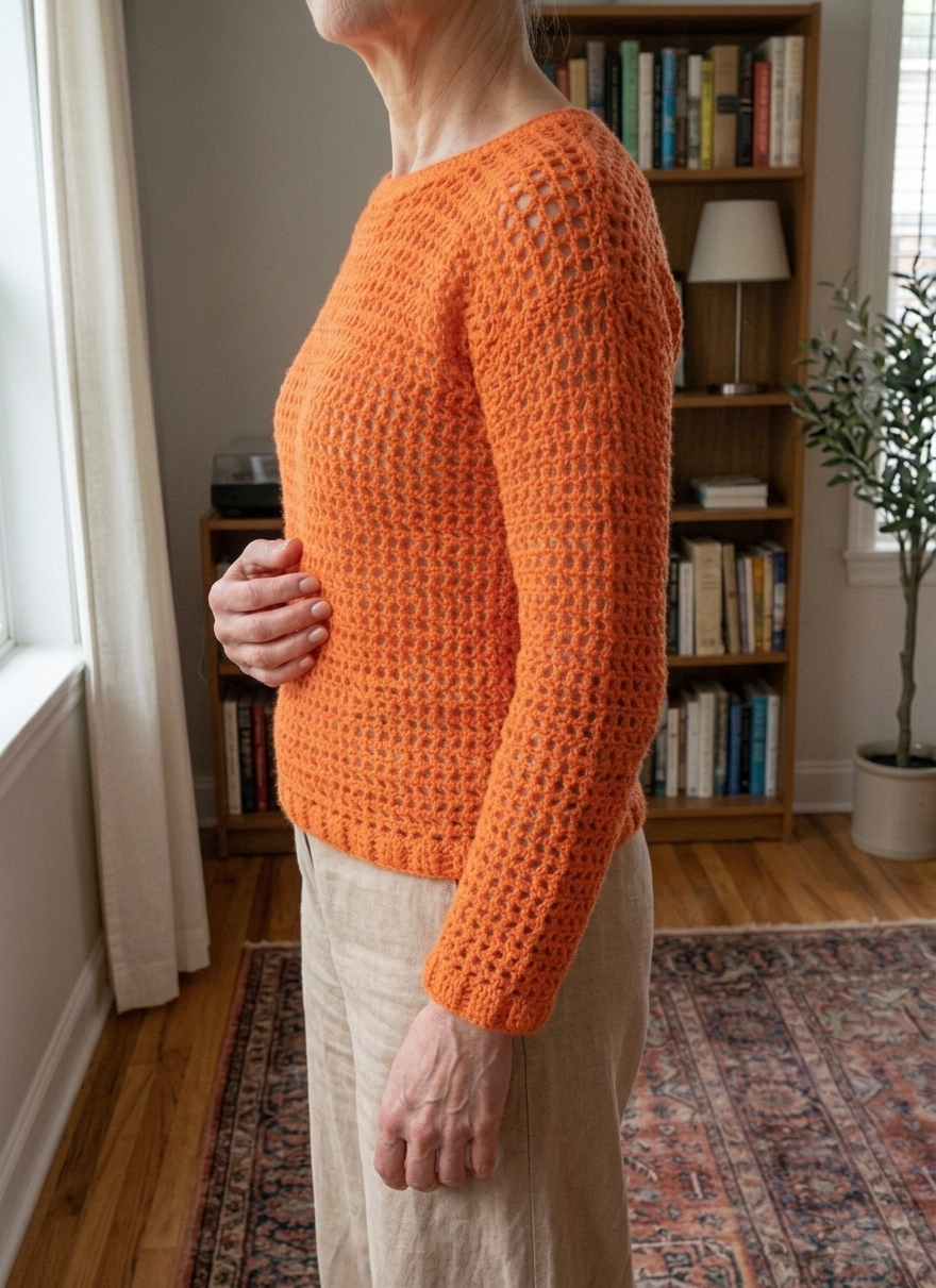 Breezy Haven Crochet Sweater Pattern