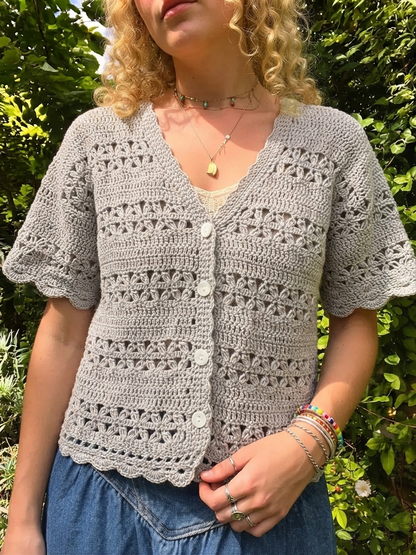 Coastal Breeze Crochet Tee Pattern