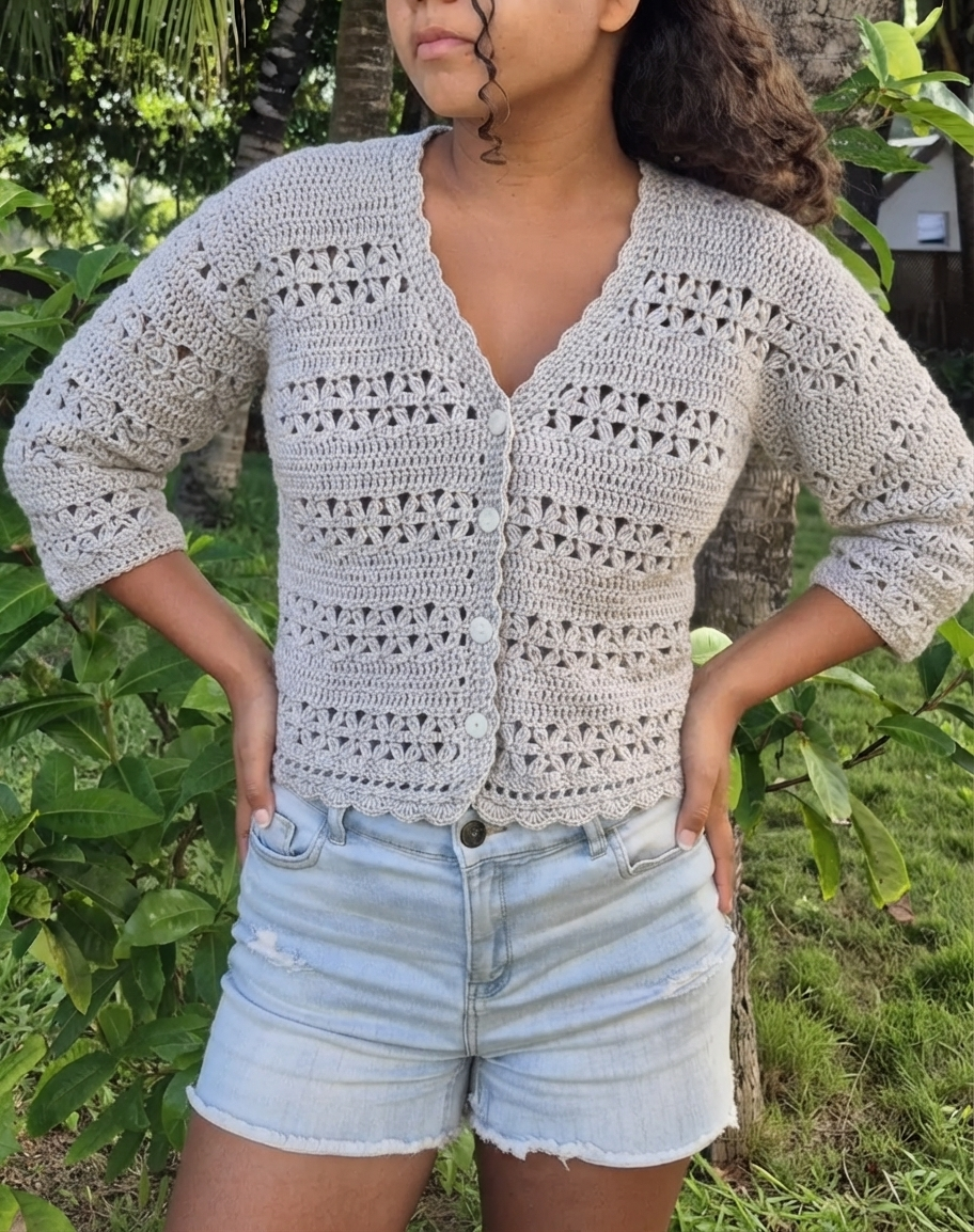 Coastal Breeze Crochet Tee Pattern