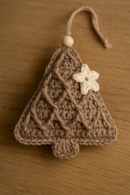 Mini Fir Tree Crochet Pattern
