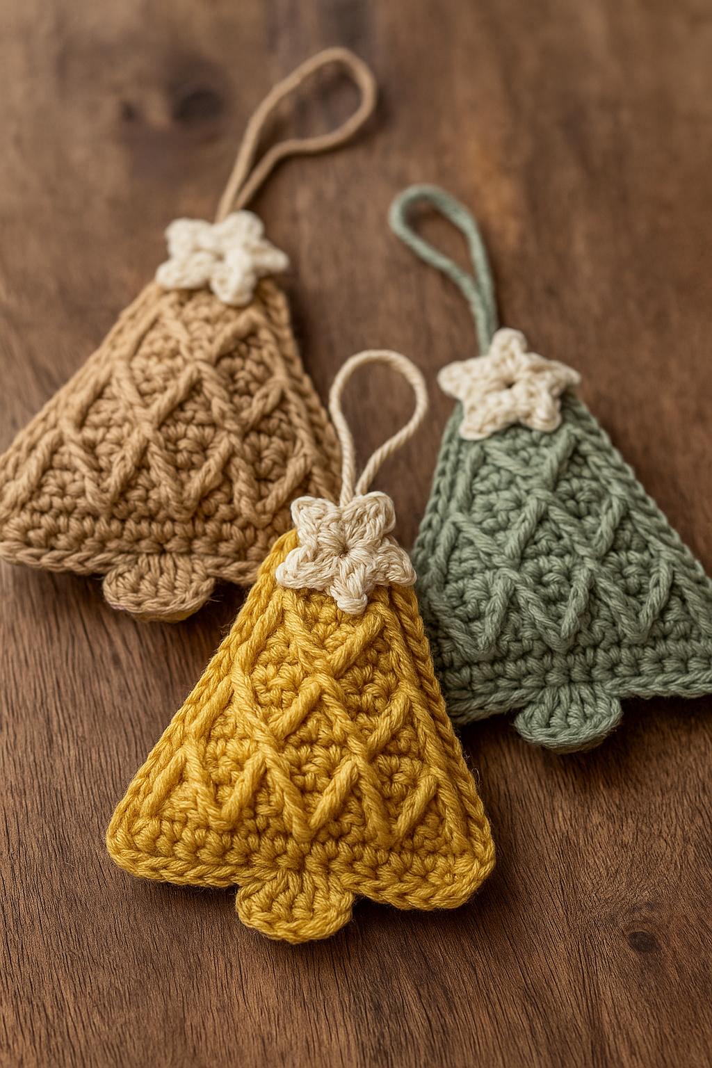 Mini Fir Tree Crochet Pattern