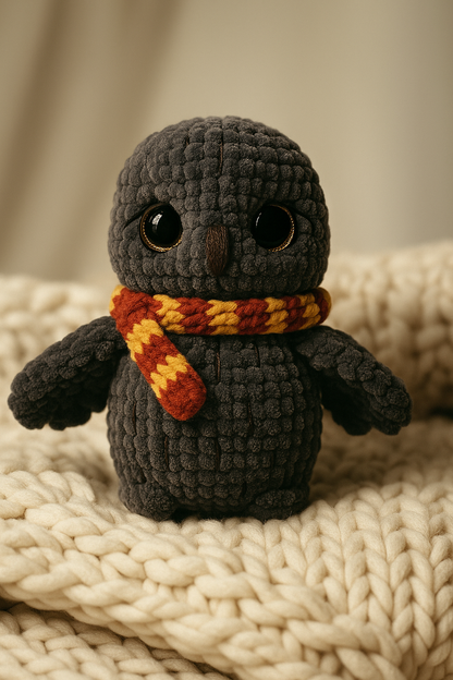 Snowland Owl Crochet Pattern