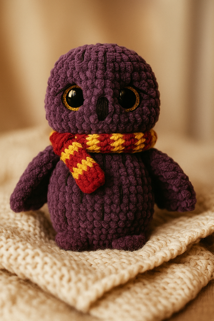 Snowland Owl Crochet Pattern