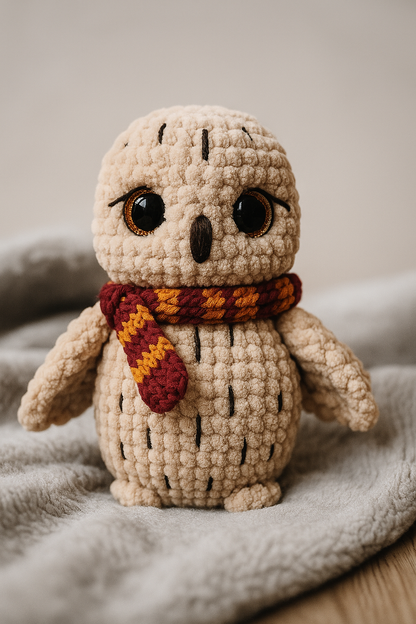 Snowland Owl Crochet Pattern