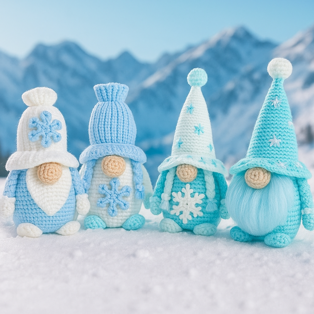 Winter Gnome Crochet Pattern