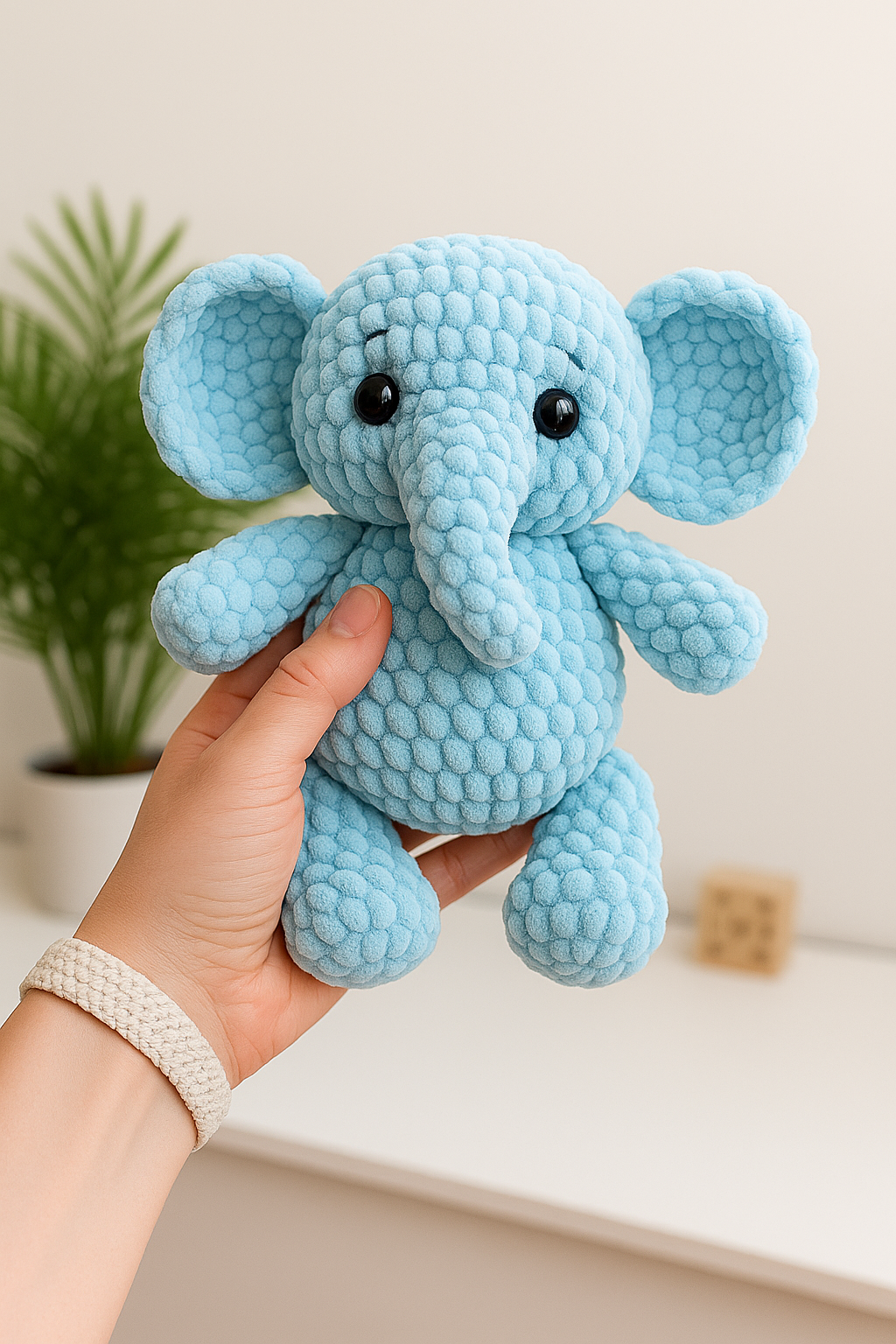 Cute Elephant Crochet Pattern