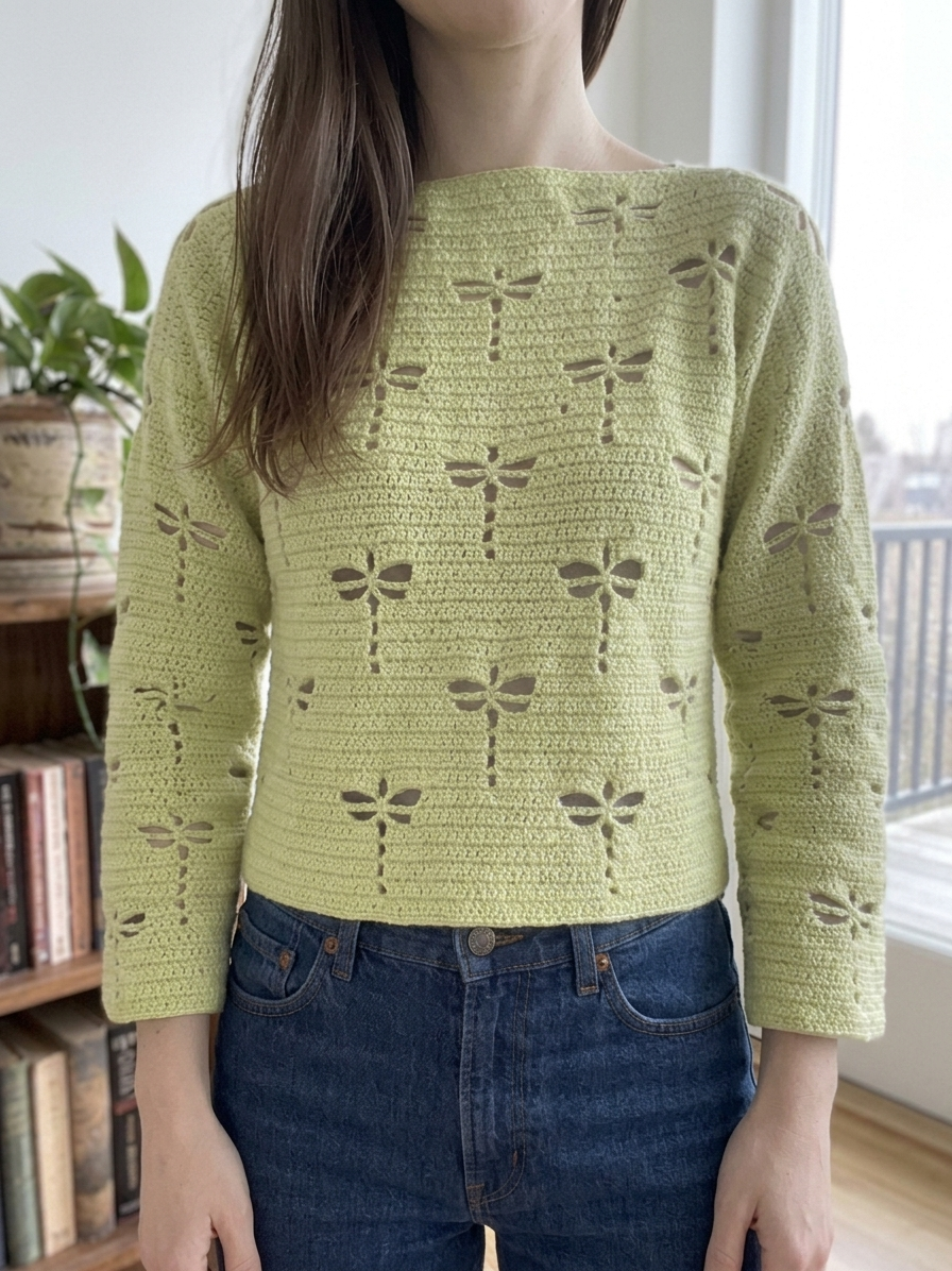 Dragonwing Crochet Top Pattern