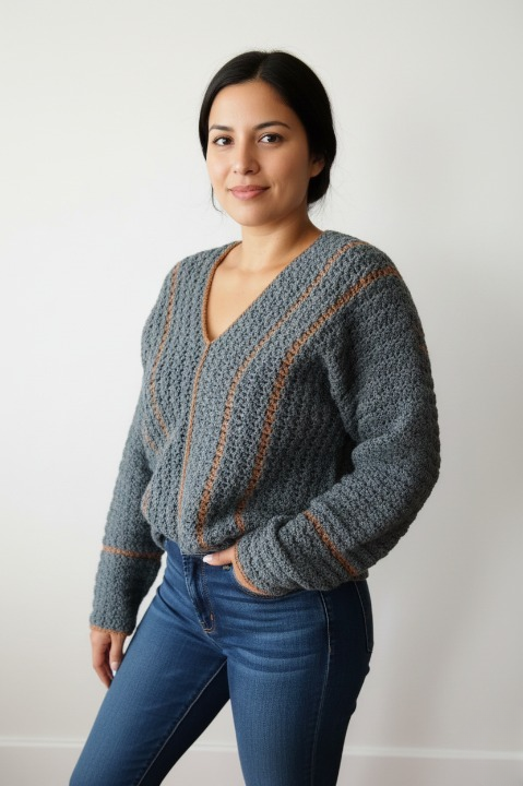 BREEZEWAY Oversized Crochet Sweater