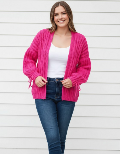 BELLAKNOT Striped Crochet Cardigan Pattern