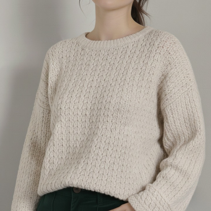 The Sable Cozy Pullover Crochet Pattern