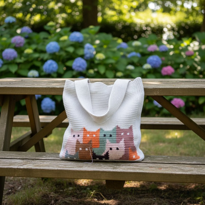 Pawfect Cat Tote Crochet Pattern