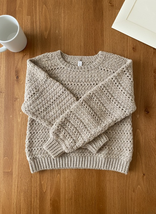 Cozy Drift Crochet Pullover Pattern
