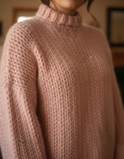 Cozy Knit-Look Crochet Sweater Pattern