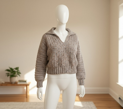 Cozy Breeze Sweater Crochet Pattern