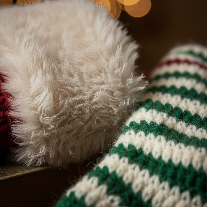 Festive Crochet Christmas Stockings