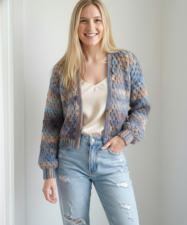 SERENA Easy Granny Cardigan