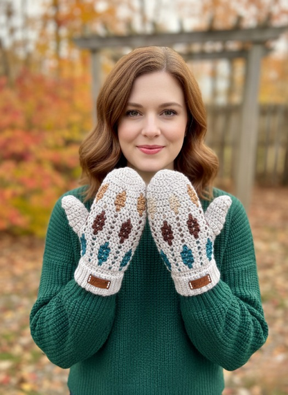 Starlight Mosaic Mittens