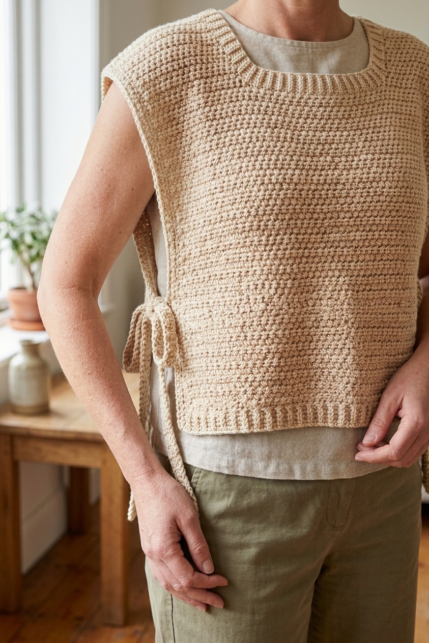 Everwood Crochet Vest Pattern
