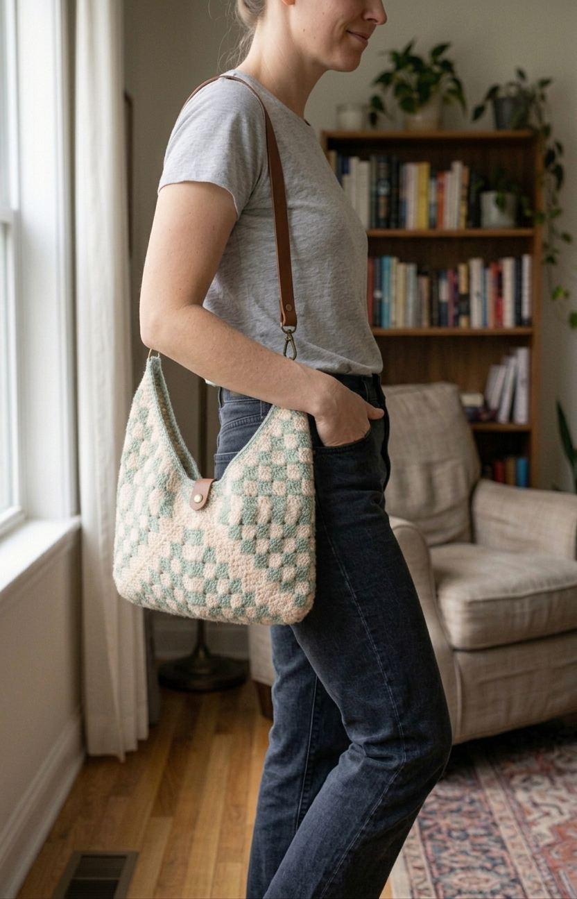 Sunset Bloom Granny Tote Bag Crochet Pattern