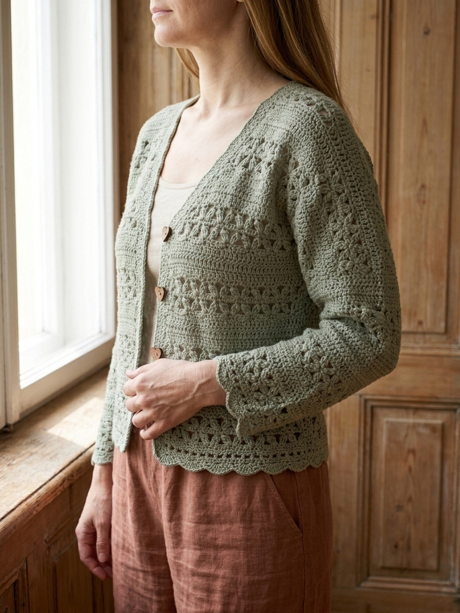 Coastal Breeze Crochet Tee Pattern