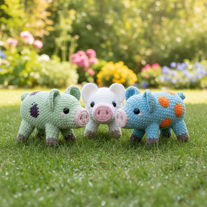Oinkie the Pig Crochet Pattern