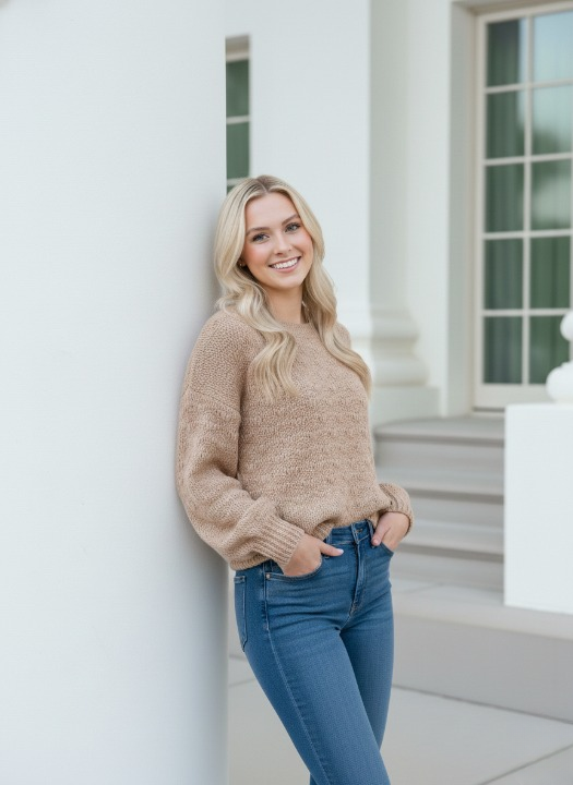 CLOUDWEAVE Puff Stitch Crochet Sweater Pattern