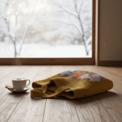 Pawfect Cat Tote Crochet Pattern