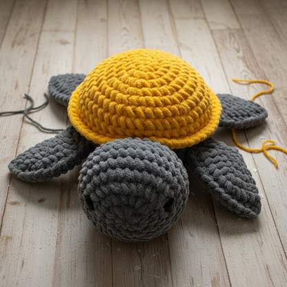 Chunky Sea Turtle Crochet Pattern