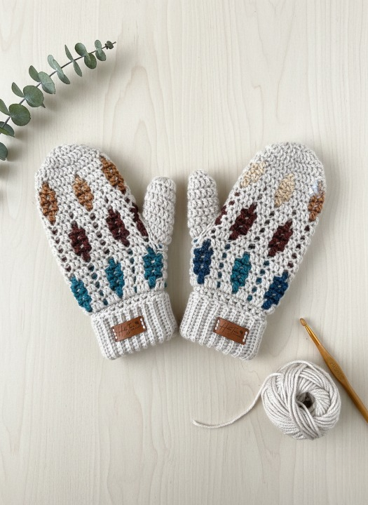 Starlight Mosaic Mittens