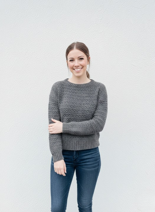 RIVERSTONE Textured Crochet Pullover Pattern