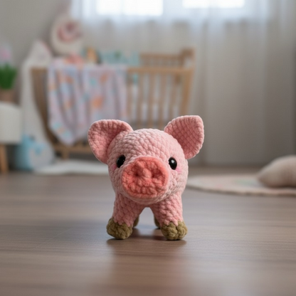 Oinkie the Pig Crochet Pattern