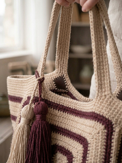 Harmony Granny Tote Bag Crochet Pattern