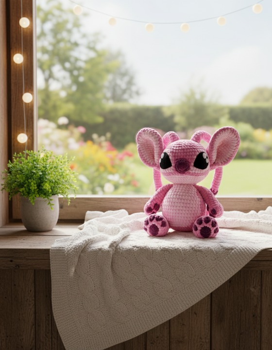 Stitch & Angel Crochet Pattern
