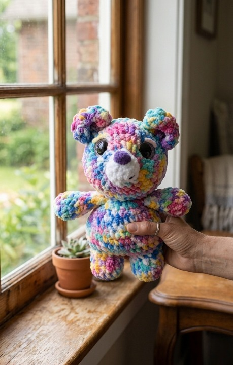 Woodland Teddy Bear Crochet Pattern