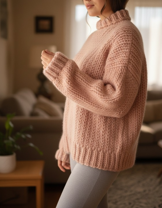 Cozy Knit-Look Crochet Sweater Pattern