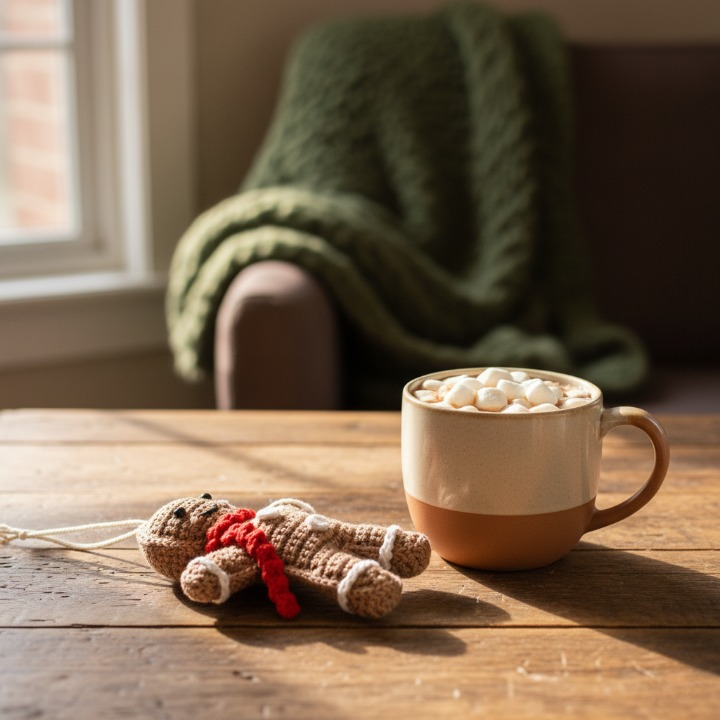 Ginger the Gingerbread Crochet Pattern