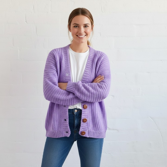 NOVA Easy Crochet Cardigan