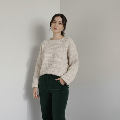 The Sable Cozy Pullover Crochet Pattern